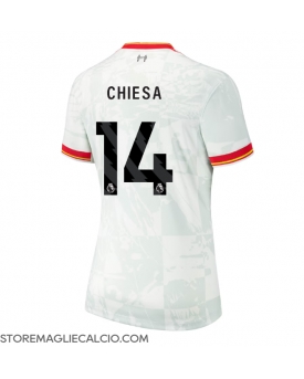 Liverpool Federico Chiesa #14 Maglia Gara Terza Repliche 2024-25 Donna